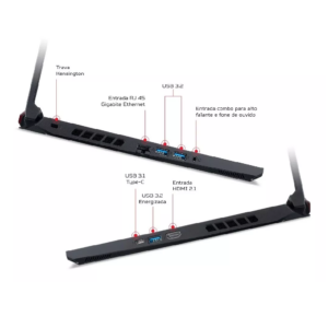 Notebook Gamer Acer Nitro 5 15.6 - Gamer Woozen
