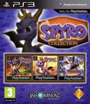 Spyro Collection Trilogia 1 + 2 + 3 (Clássico Ps1) Midia Digital Ps3