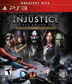 Injustice Among of Us Ultimate Edition Dublado Midia Digital Ps3