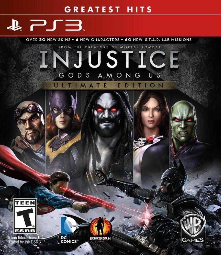 Injustice Among of Us Ultimate Edition Dublado Midia Digital Ps3