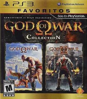 God of War Collection 1 e 2 (Clássico Ps2) Midia Digital Ps3